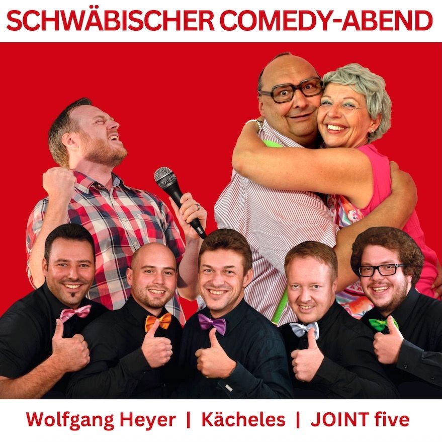 Plakat schwäbischer Comedy-Abend